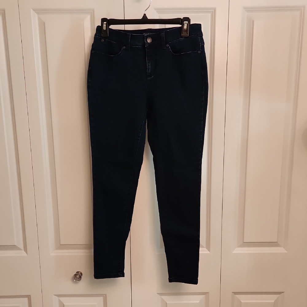 Talbots Women's Deep Blue Skinny Stretch Jeans